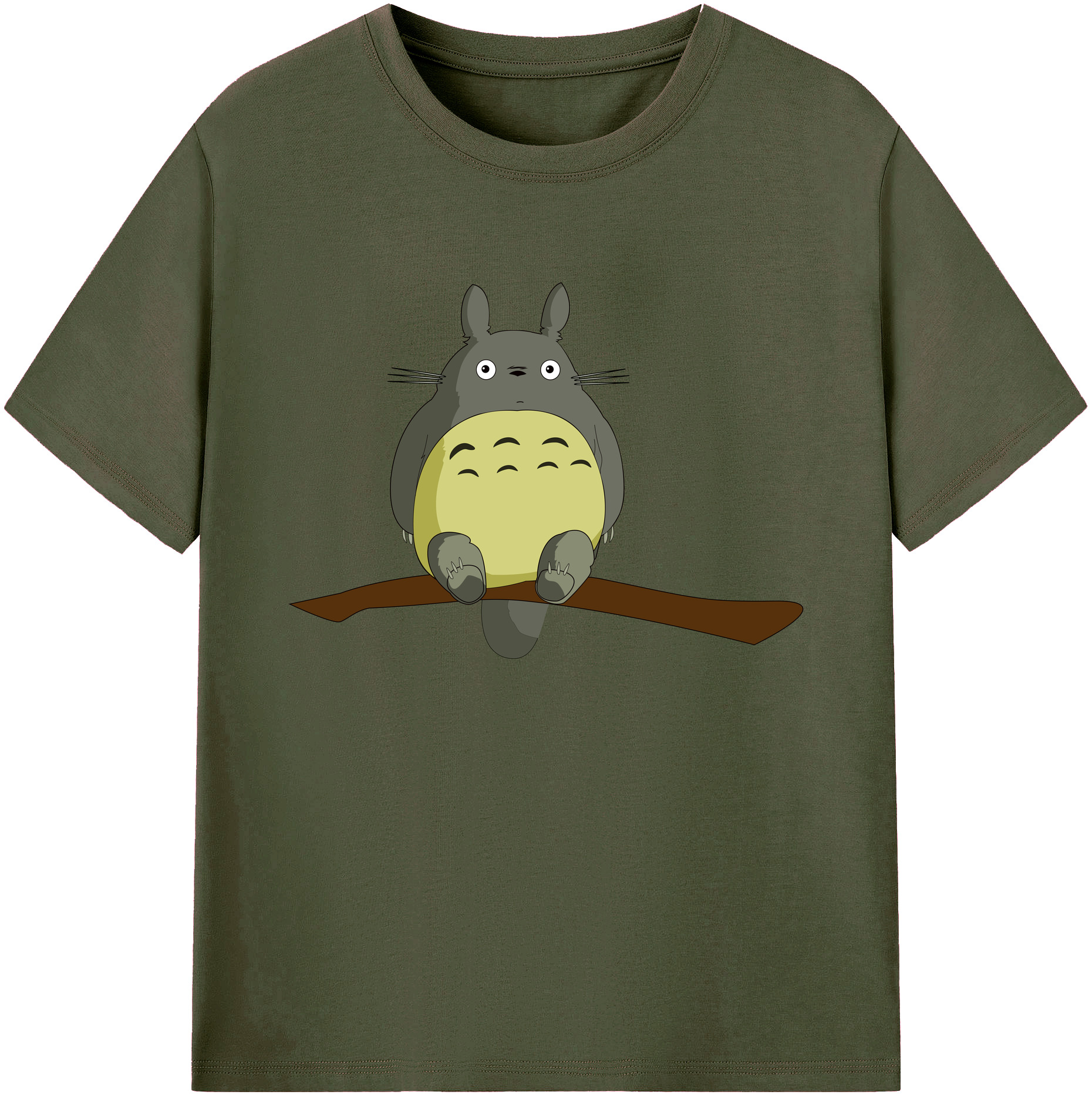 （画像用） となりのトトロ 草壁メイ 草壁サツキ My Neighbor Totoro Satsuki Kusakabe Mei Kusakabe 綿100％ メンズ半袖Tシャツ｜肌触りやわらか＆通気性
